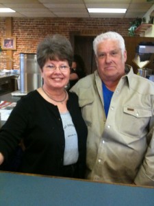 Howard and Judy Franks - Owners and Operators of THE FEED LOT, the best place to eat in Rayville, Louisiana